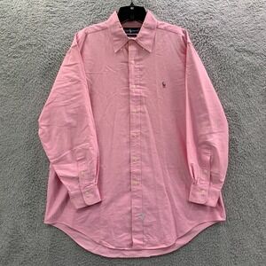 Ralph Lauren Pink Button-Down Oxford Shirt